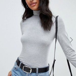 Grey Longsleeve Turtleneck